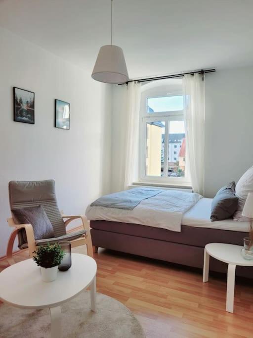 Gemuetliches Helles Appartement Drážďany Exteriér fotografie